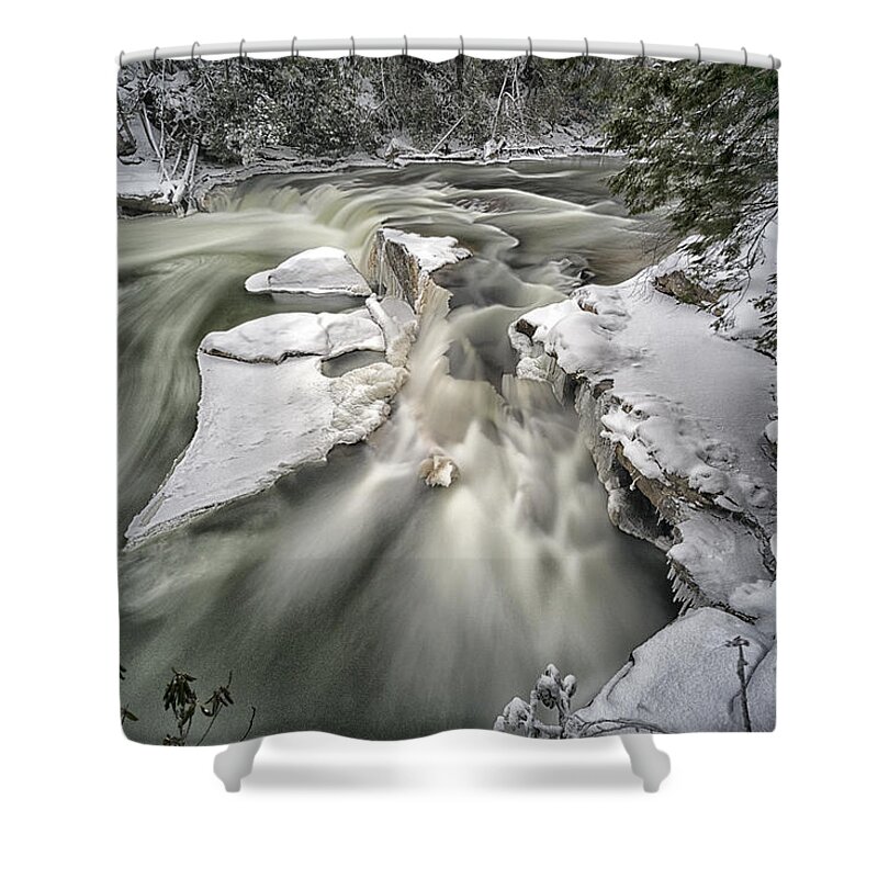 Maryland Shower Curtain featuring the photograph Winter Legend by Robert Fawcett