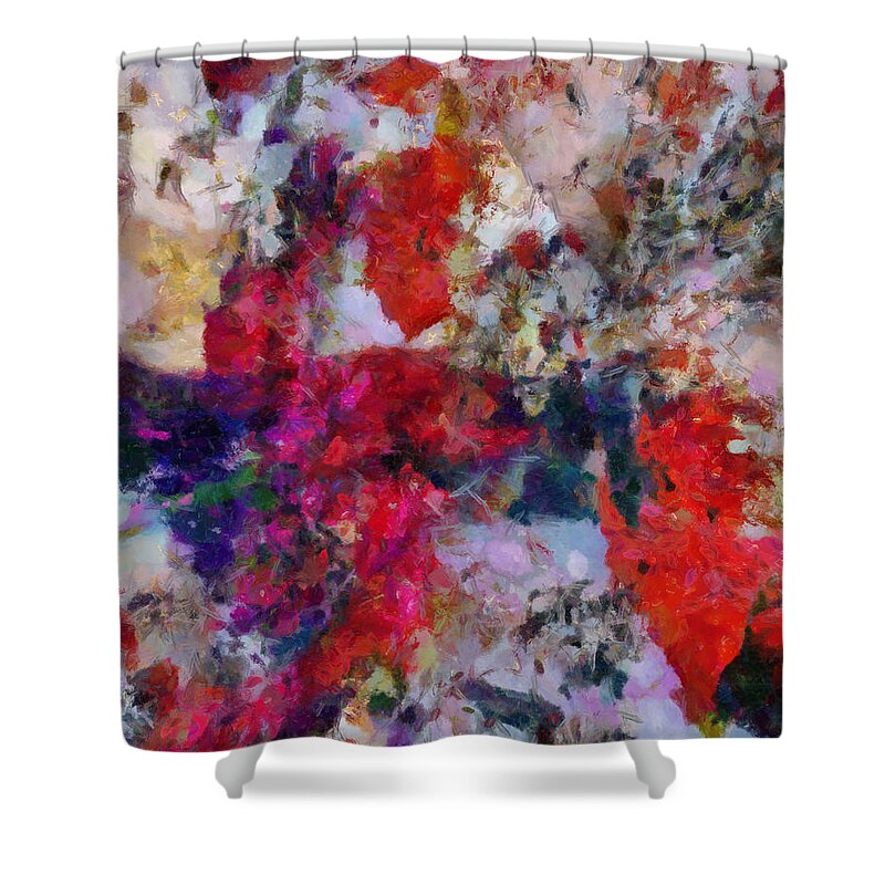 Www.themidnightstreets.net Shower Curtain featuring the digital art Without You by Joe Misrasi