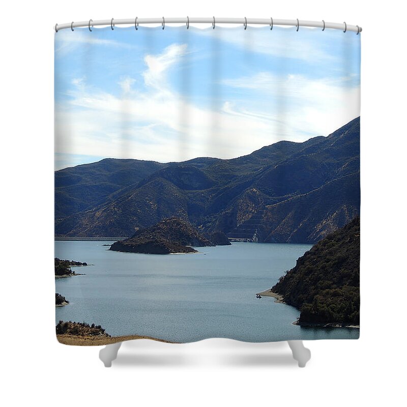 Wyoming Landscape Shower Curtain featuring the photograph Wyoming Landscape in Motion 940 by Andrew Chambers