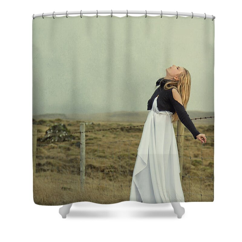 Love Shower Curtain featuring the photograph You Raise Me Up by Evelina Kremsdorf
