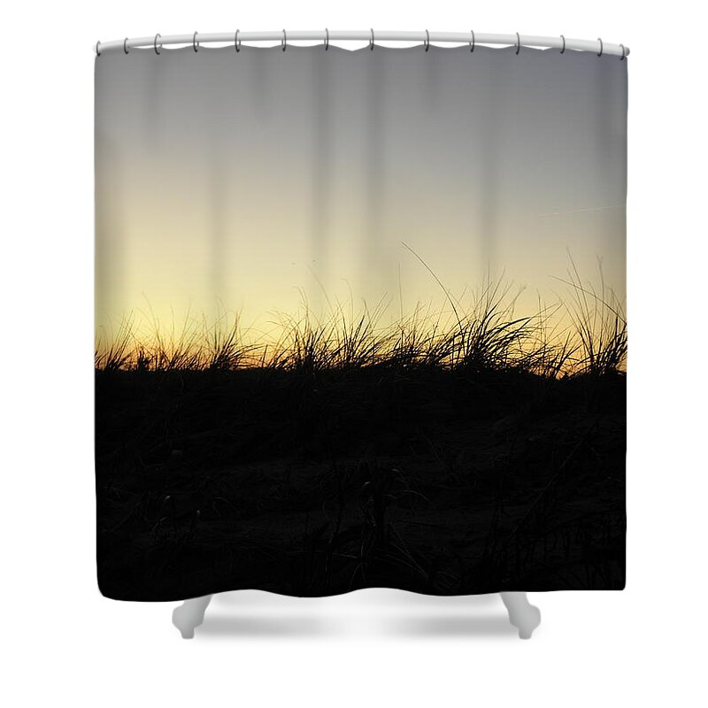 Seagrass Shower Curtain featuring the photograph Just A Touch by Kim Galluzzo Wozniak