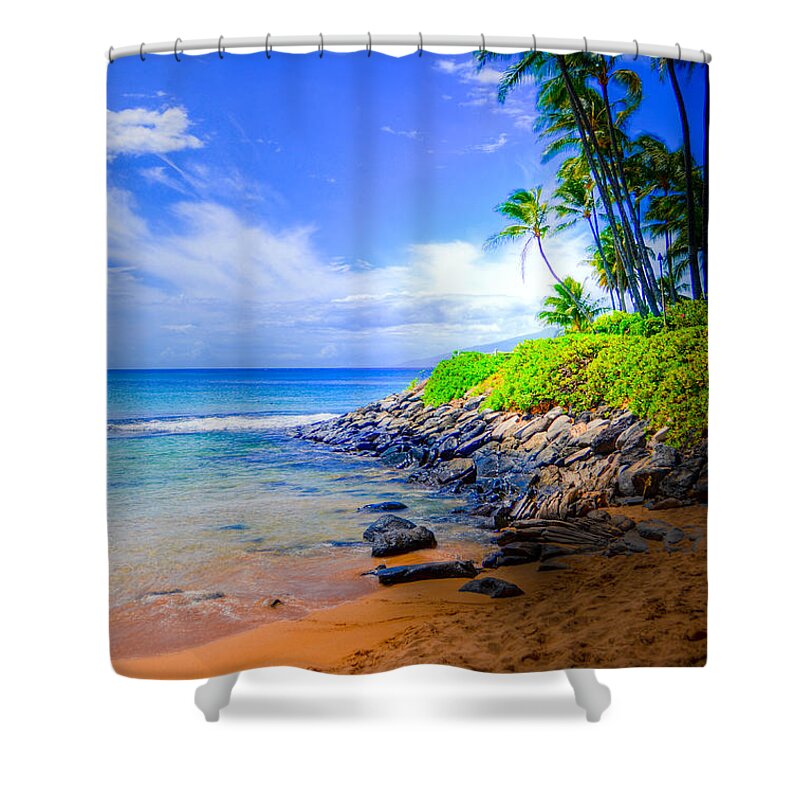 Napili Bay Shower Curtain featuring the photograph Napili Bay Maui #1 by Kelly Wade