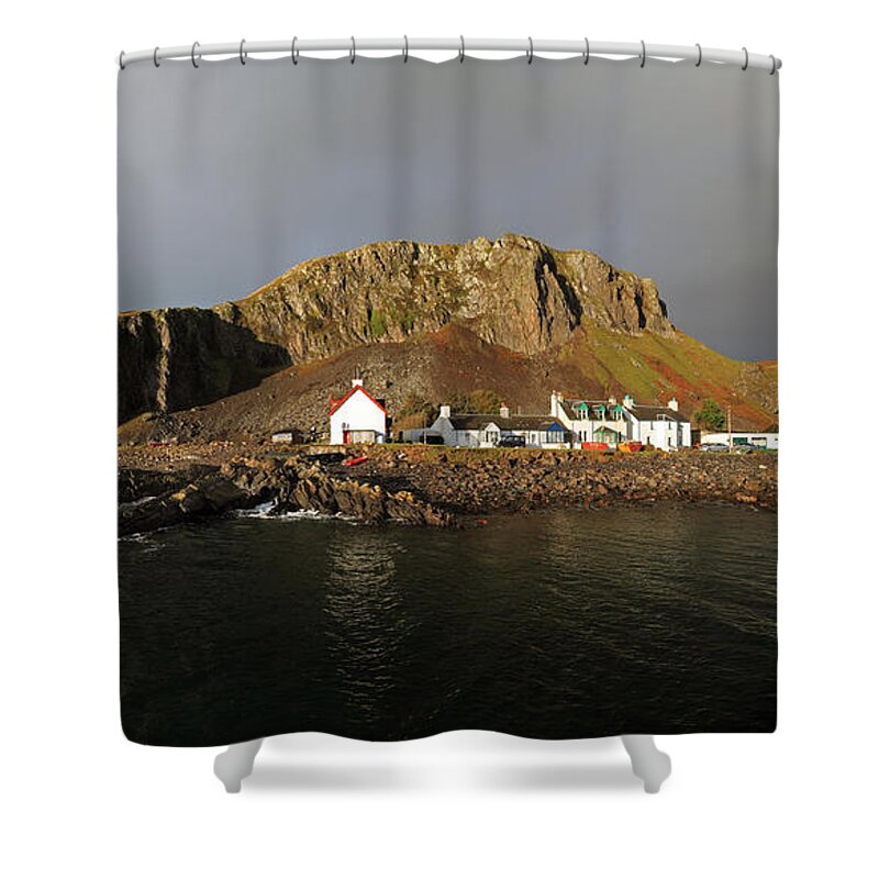 Seil Island Shower Curtain featuring the photograph Seil island #1 by Grant Glendinning