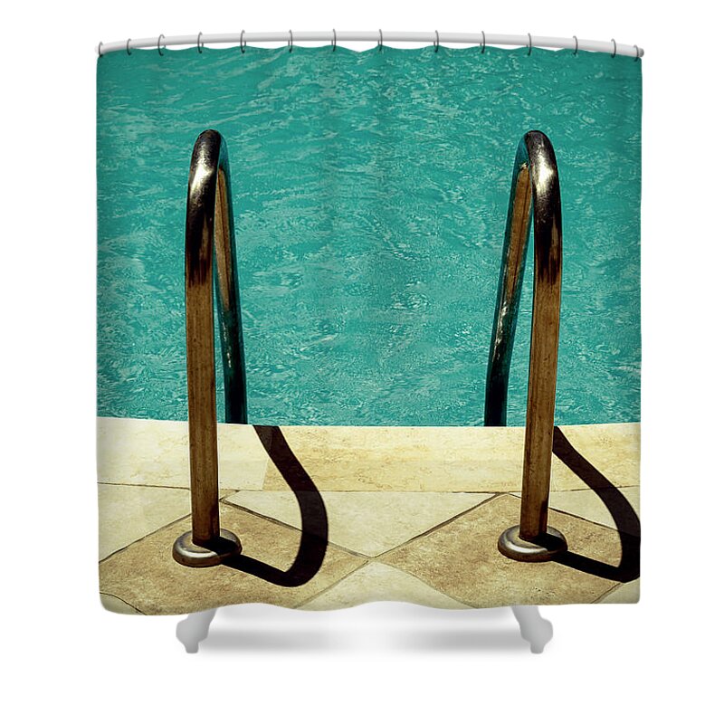 Pool Shower Curtain featuring the photograph Swimming Pool #1 by Joana Kruse