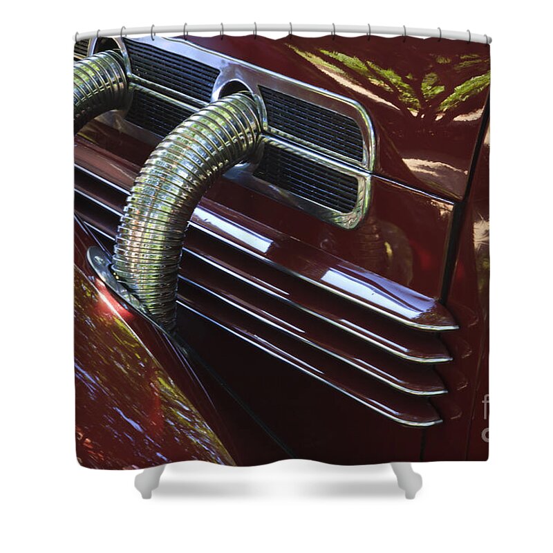 Classic Shower Curtain featuring the photograph 1936 Cord by Dennis Hedberg
