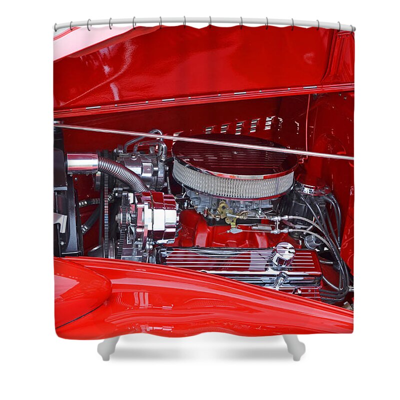 Chevy Shower Curtain featuring the photograph 1938 Chevy Make-over by Paul Mashburn