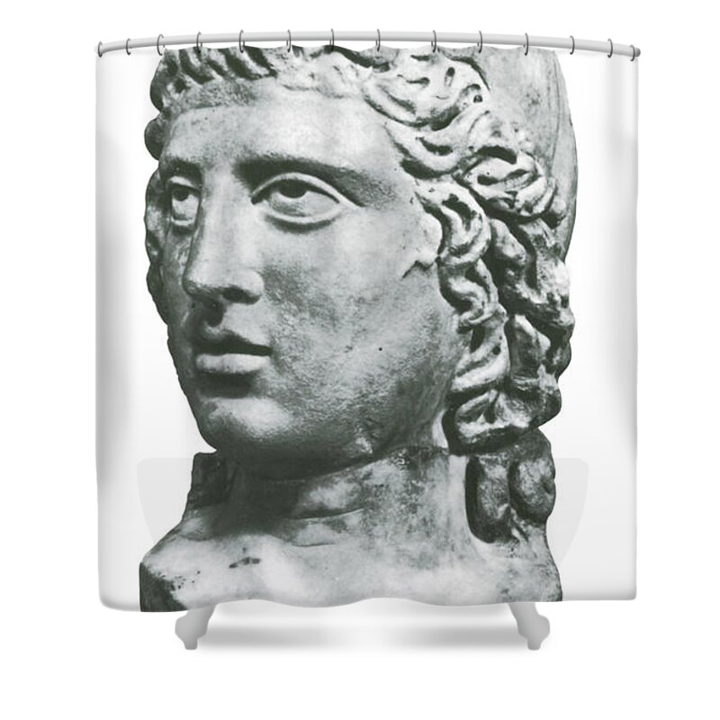 Religion Shower Curtain featuring the photograph Mithras, Zoroastrian Divinity #2 by Science Source