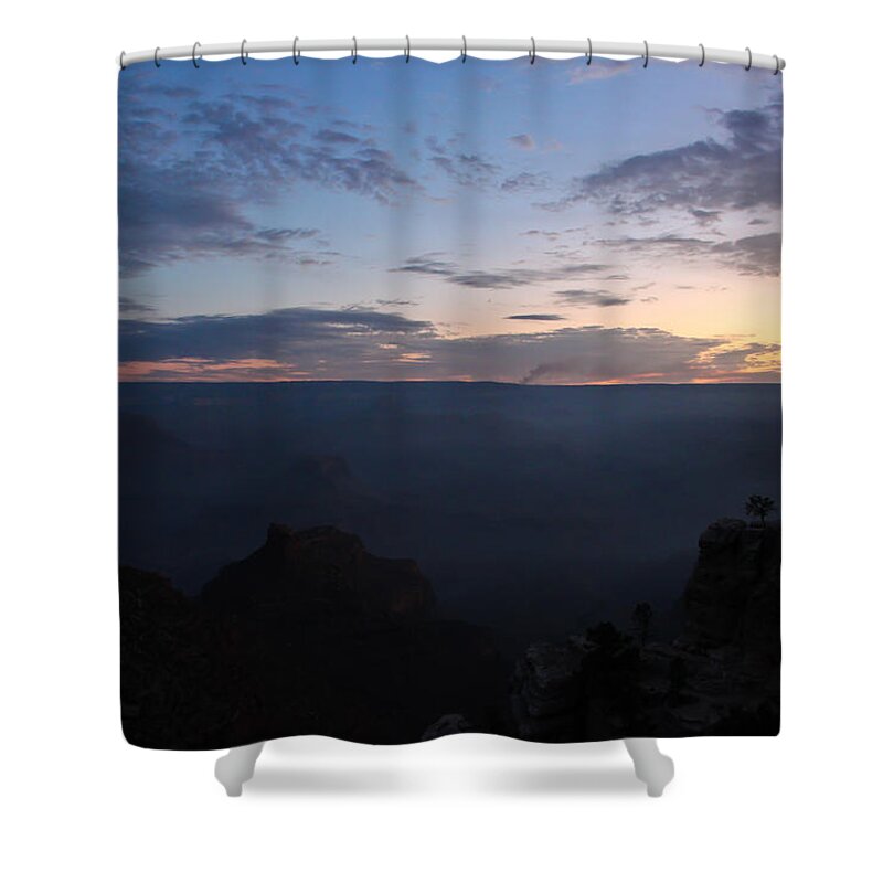 Grand Canyon Shower Curtain featuring the photograph 24 Minutes To Sunrise by Heidi Smith