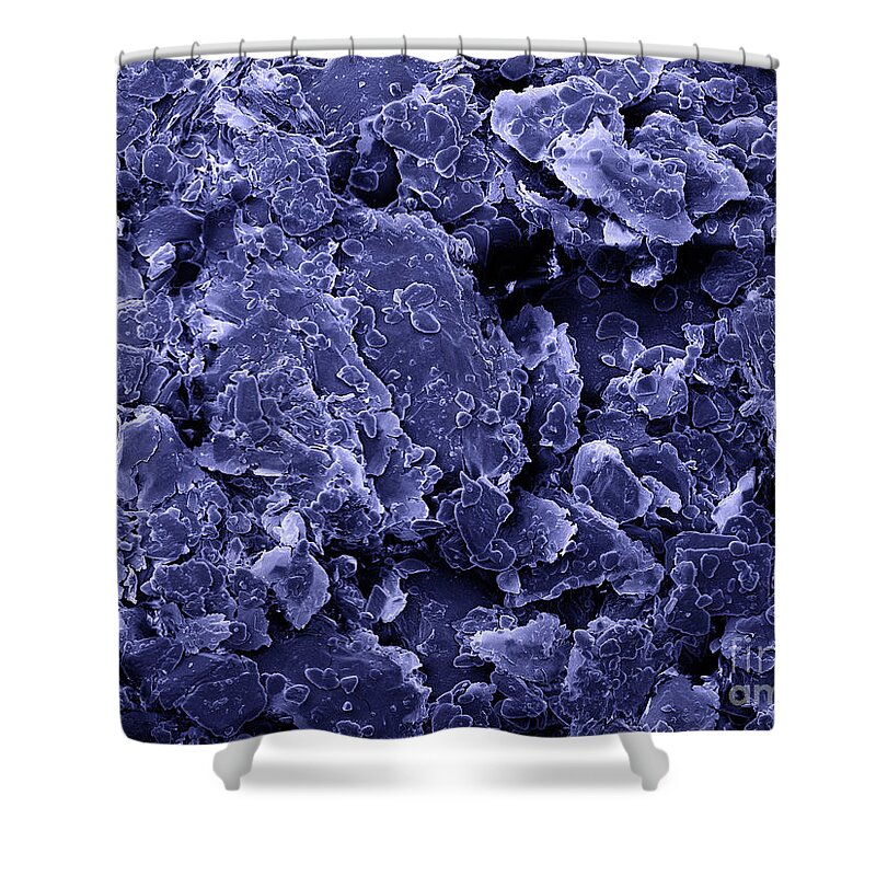 Sem Shower Curtain featuring the Heroin, Sem #5 by Ted Kinsman
