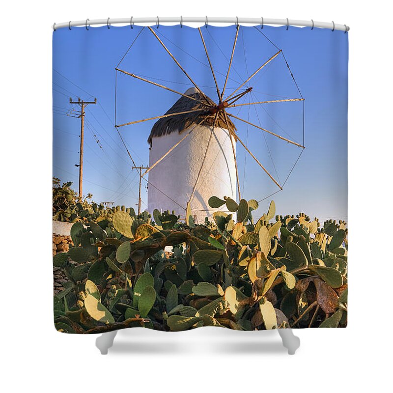 Ano Myli Shower Curtain featuring the photograph Mykonos #8 by Joana Kruse