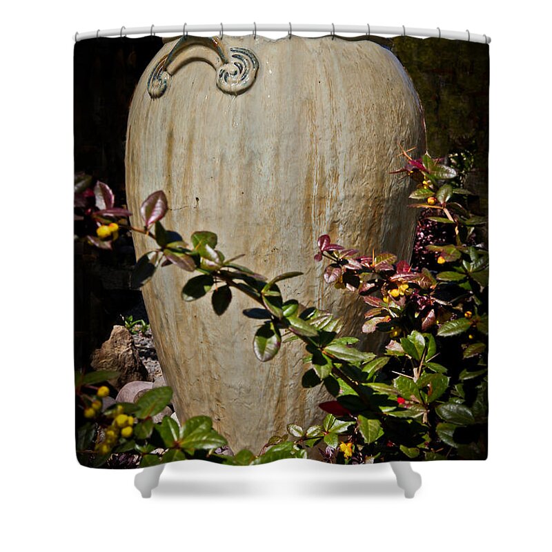 Vase Shower Curtain featuring the photograph A Taste Of Italy by Athena Mckinzie