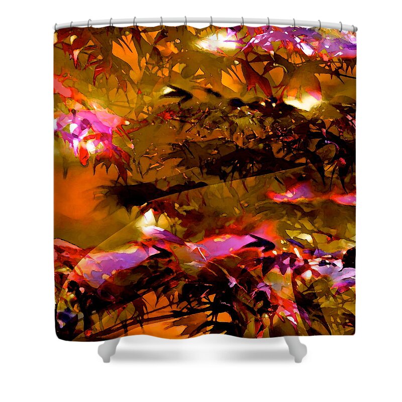 Abstract Shower Curtain featuring the photograph Abstract 282 by Pamela Cooper