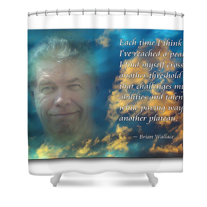 Plateau Shower Curtain featuring the photograph Another Plateau by Brian Wallace