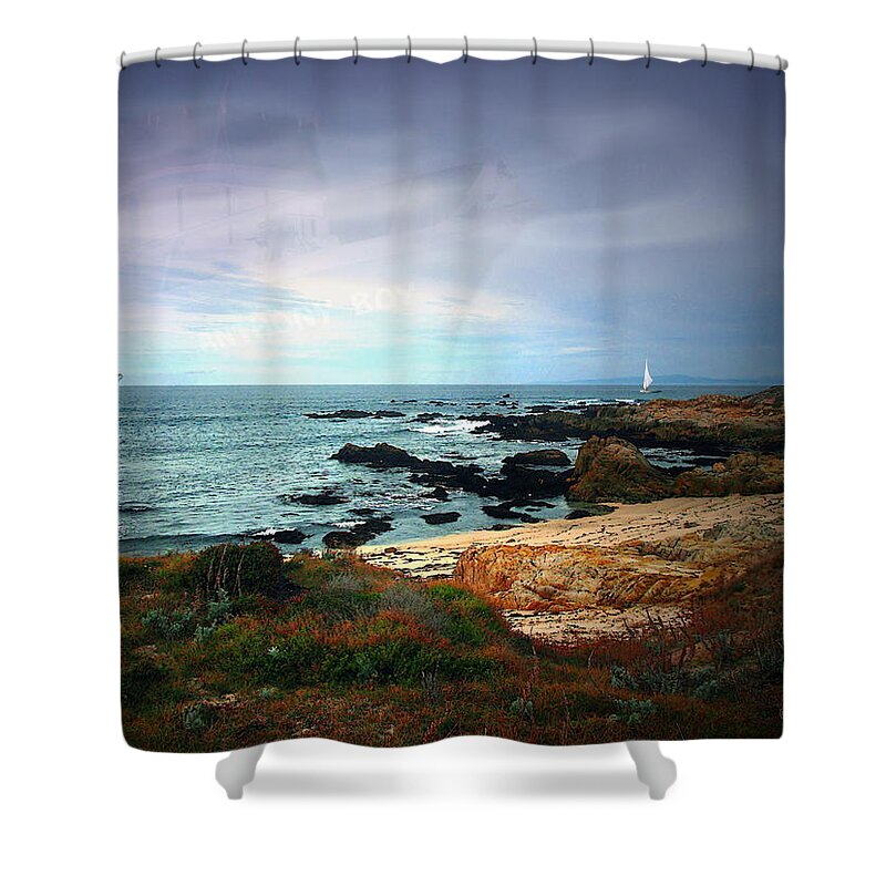 Boat Shower Curtain featuring the photograph Anthony Boy Returns by Joyce Dickens