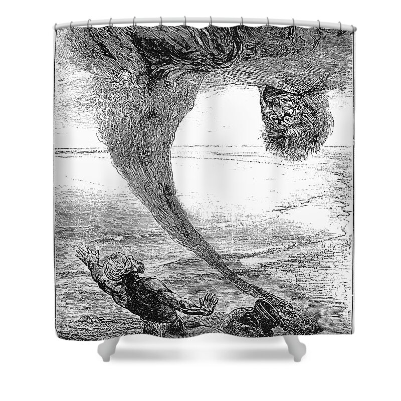 1903 Shower Curtain featuring the photograph Arabian Nights, 1903 by Granger
