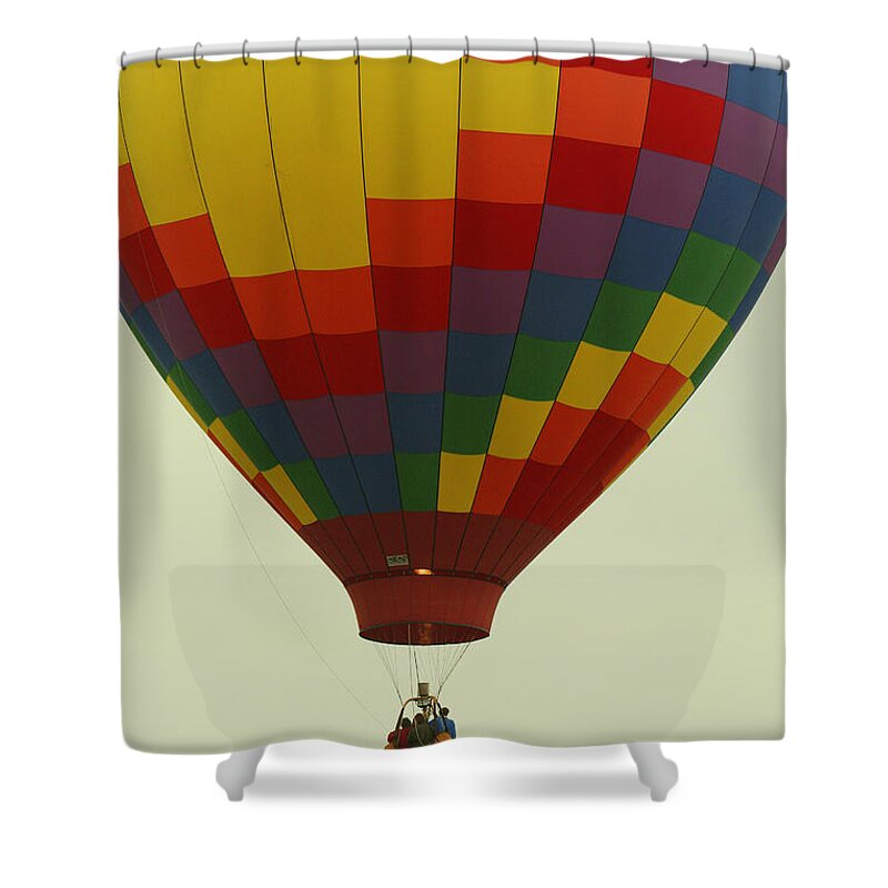 Balloon Shower Curtain featuring the photograph Balloon Ride by Daniel Reed