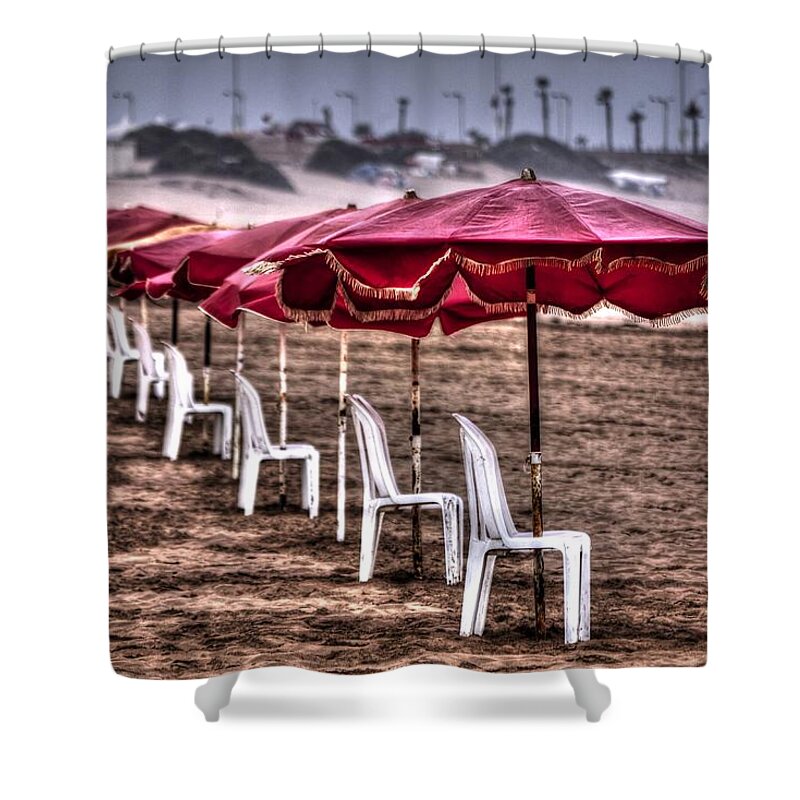 Beach Shower Curtain featuring the photograph Beach by Ivan Slosar