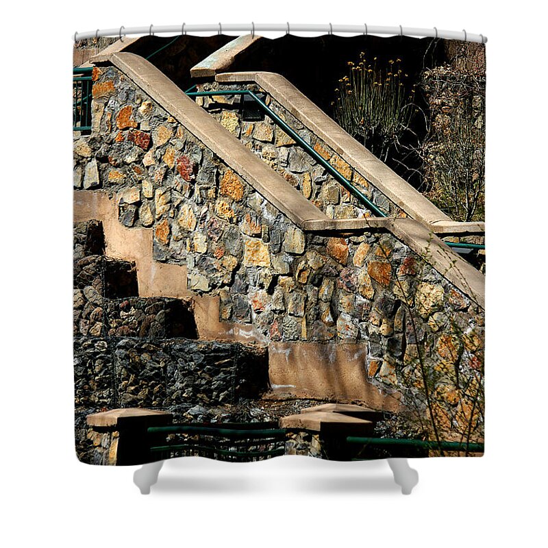Photograph Shower Curtain featuring the photograph Big Ditch by Vicki Pelham