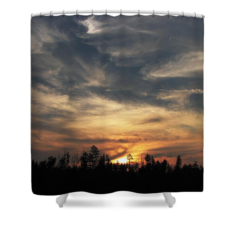 Blue Shower Curtain featuring the photograph Color Creation by Teri Schuster