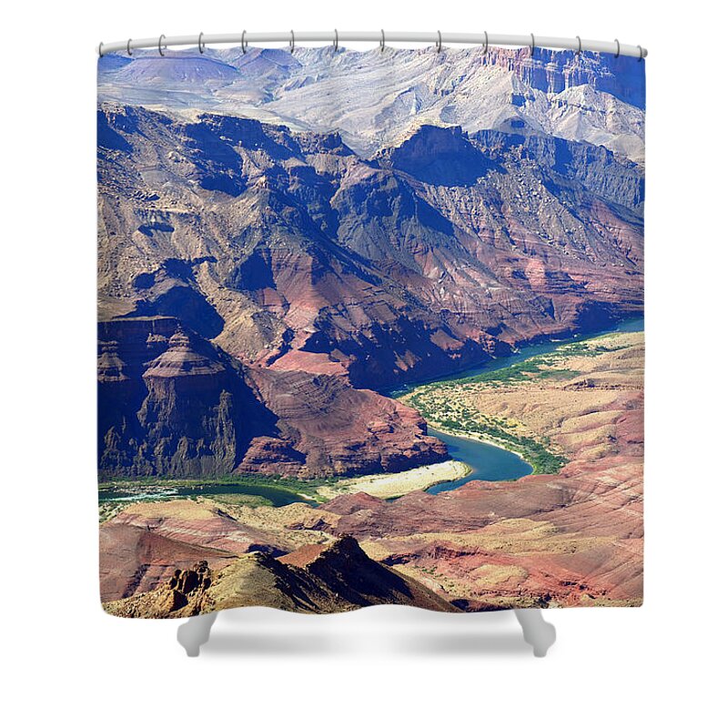 Colorado River Shower Curtain featuring the photograph Colorado River III by Julie Niemela