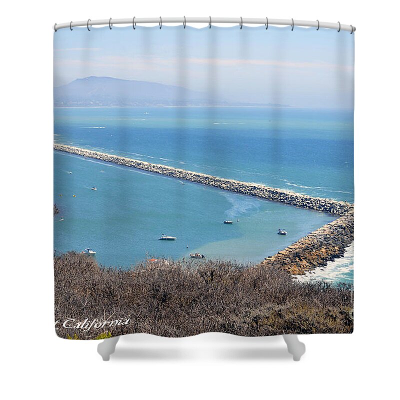 Clay Shower Curtain featuring the photograph Dana Point California 9-1-12 by Clayton Bruster