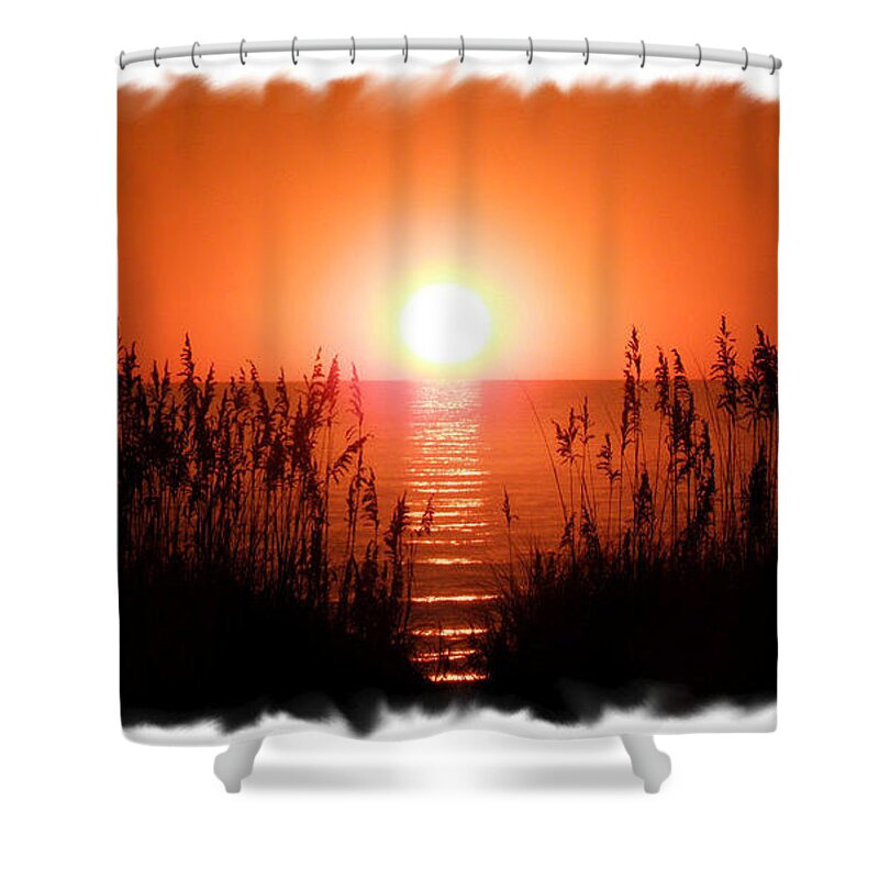 Sunrise Shower Curtain featuring the photograph Deep Rise by Kim Galluzzo Wozniak