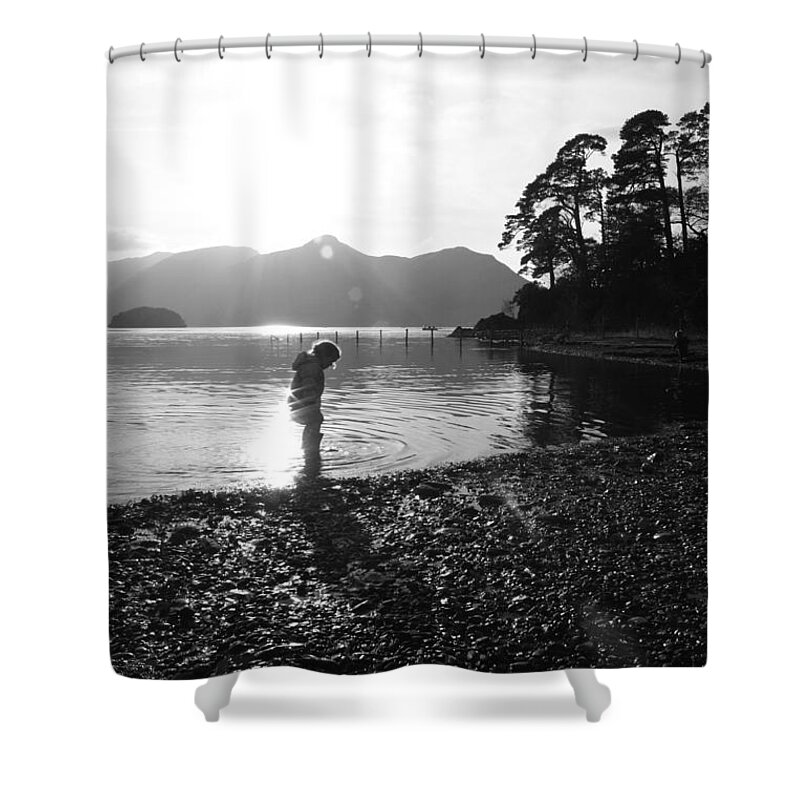 Lake District Shower Curtain featuring the photograph Derwent by Linsey Williams