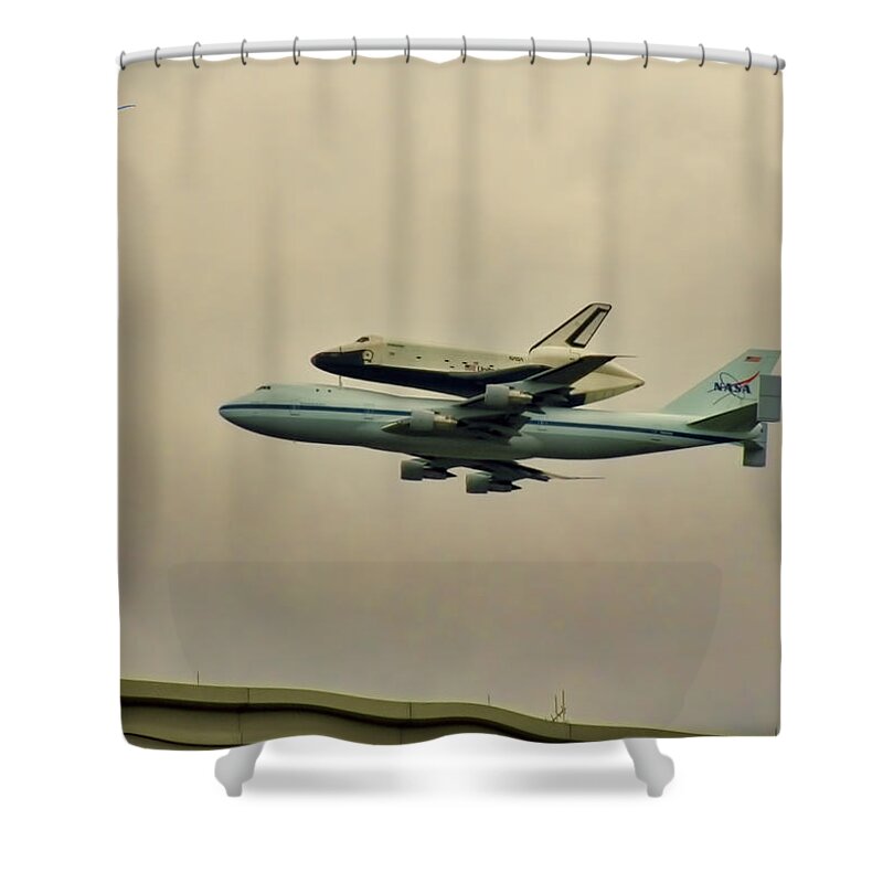 Ssv Shower Curtain featuring the photograph Enterprise 9 by S Paul Sahm
