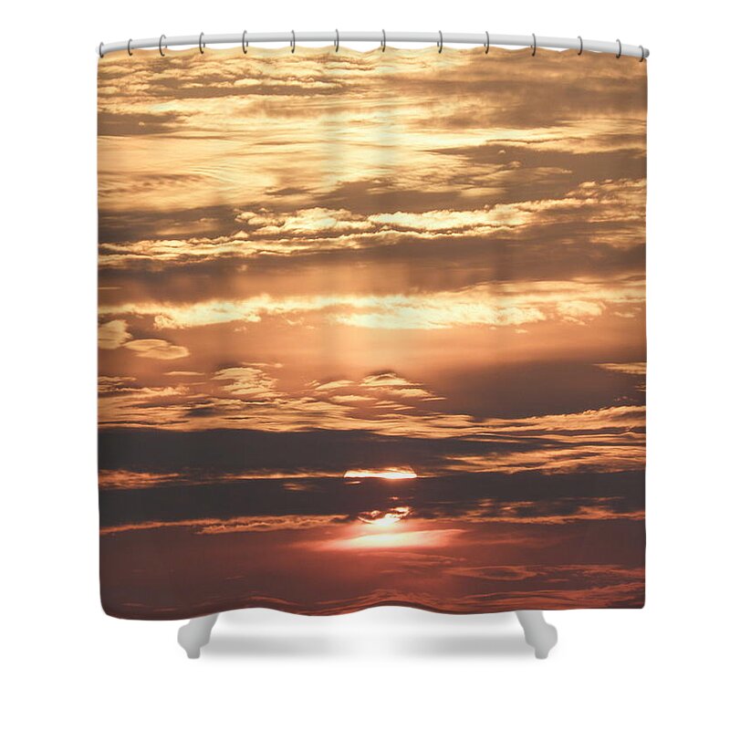 Sunrise Shower Curtain featuring the photograph Explosion Of Color by Kim Galluzzo Wozniak