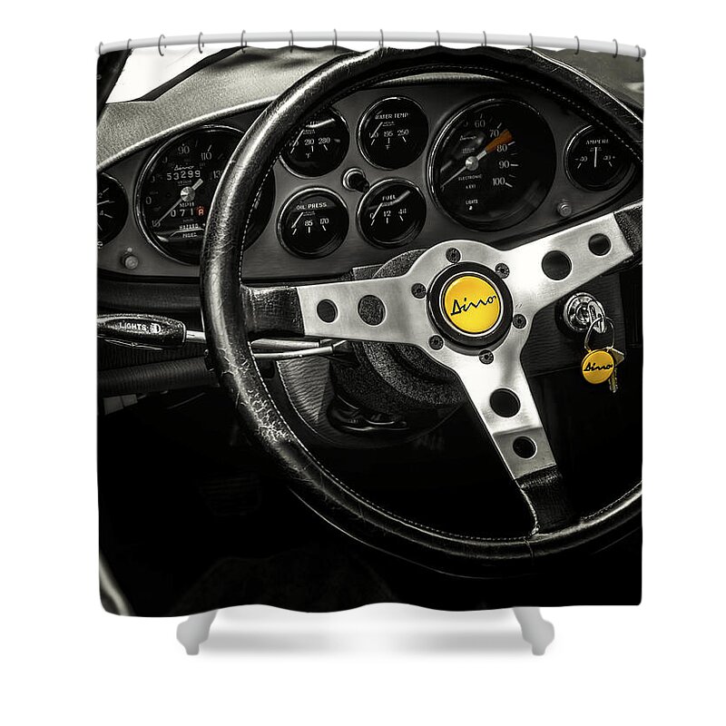 Ferrari Dino Shower Curtains