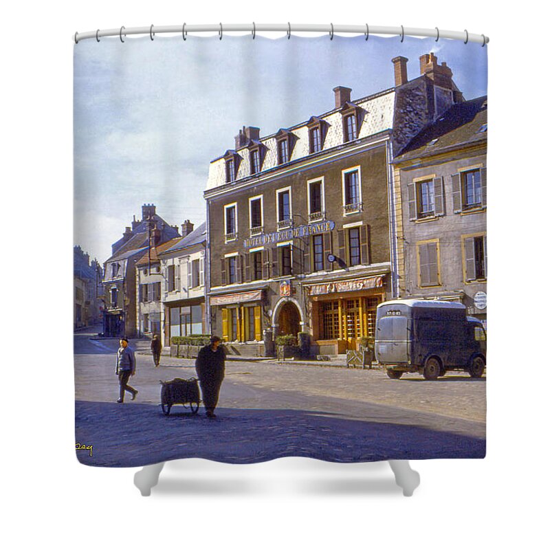 France Shower Curtain featuring the photograph French Village by Chuck Staley
