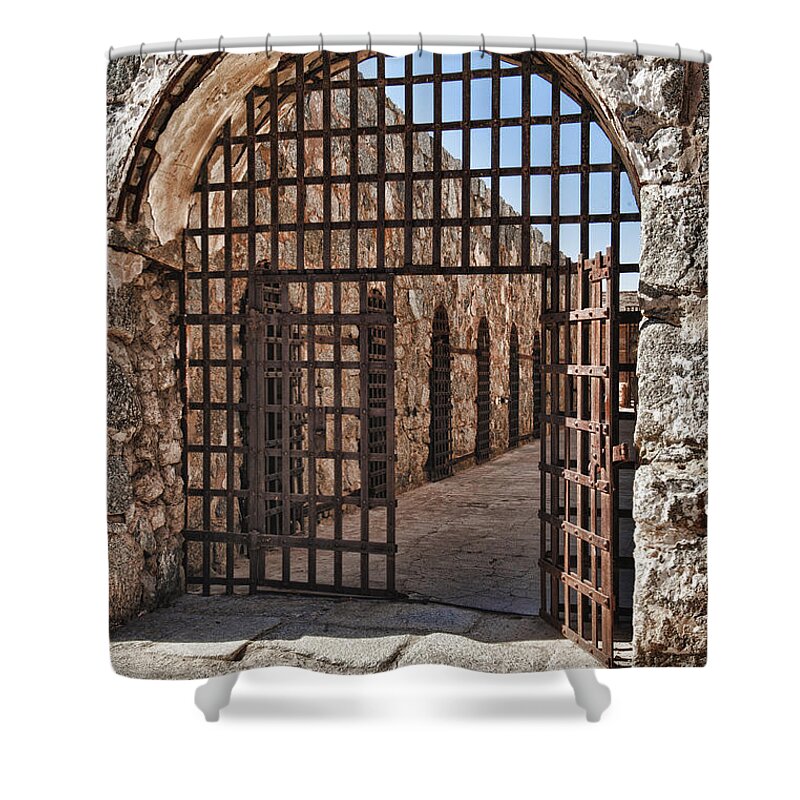 Southwest Shower Curtain featuring the photograph Gateway To The Unknown by Sandra Bronstein