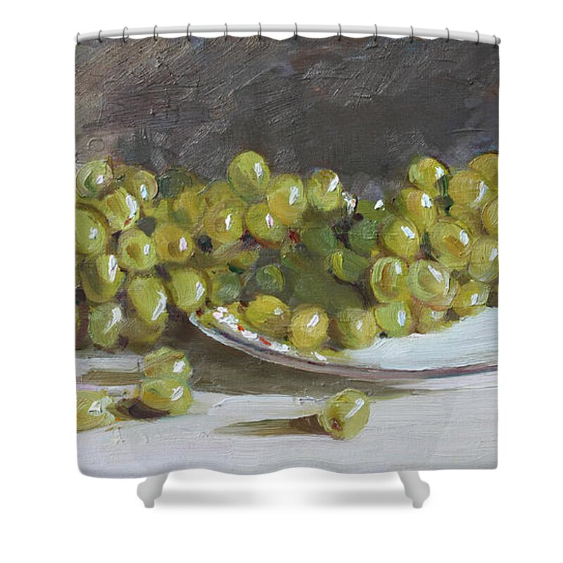 Nature Morte Shower Curtains