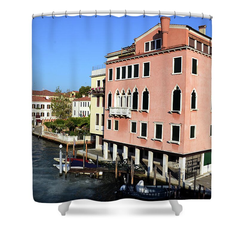Landscape Shower Curtain featuring the photograph Italian Views by La Dolce Vita