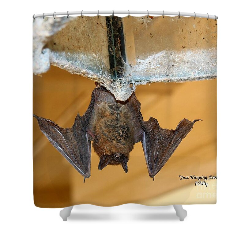 Just Hanging Around Shower Curtain featuring the photograph Just Hanging Around by Patrick Witz