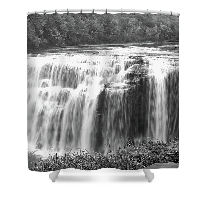 Guy Whiteley Photography Shower Curtain featuring the photograph Letchworth 7949 by Guy Whiteley