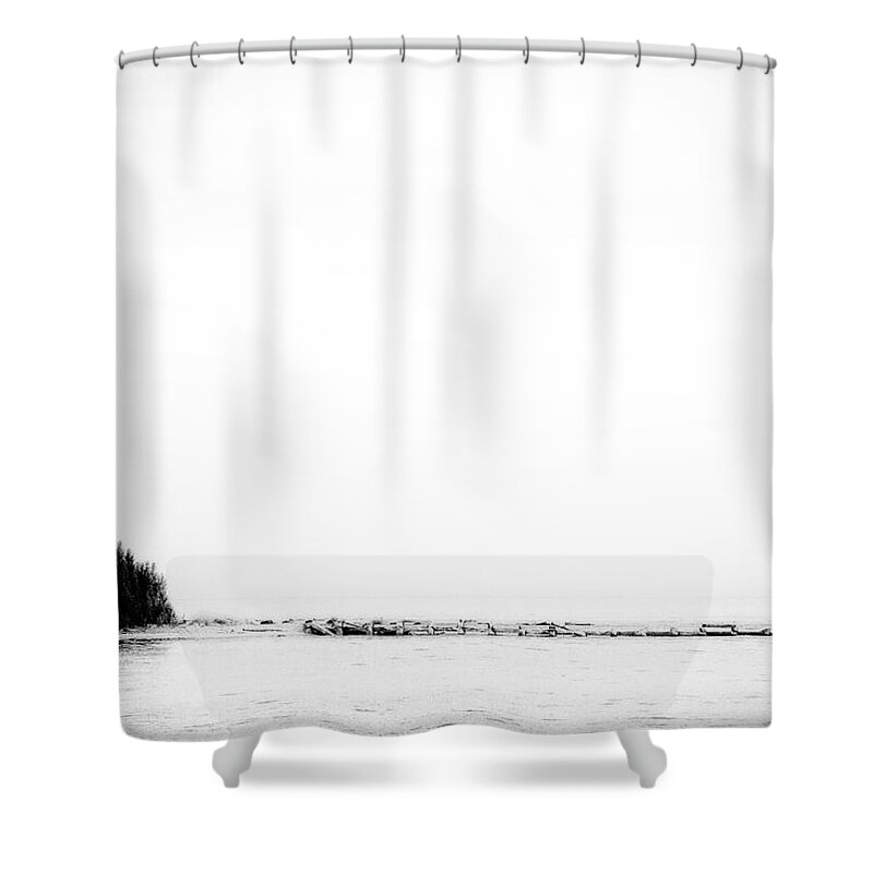 Pier Shower Curtain featuring the photograph Long Forgotten by Jarrod Erbe