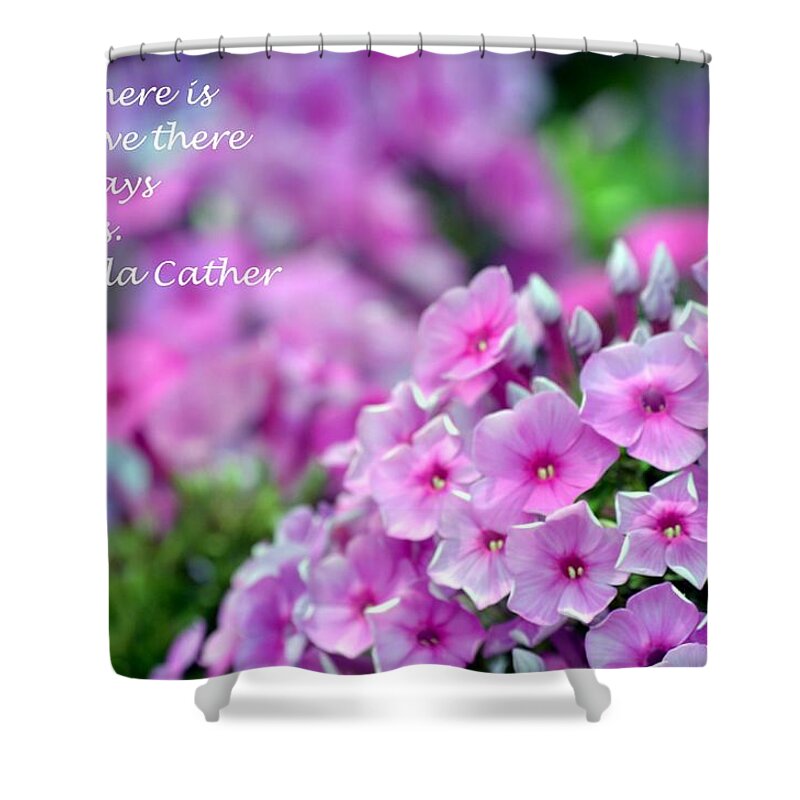 Miracles Shower Curtain featuring the photograph Miracles by Maria Urso
