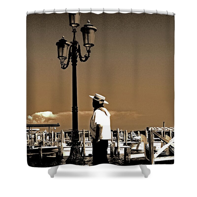 Venice Shower Curtain featuring the photograph Molto Romantico by La Dolce Vita