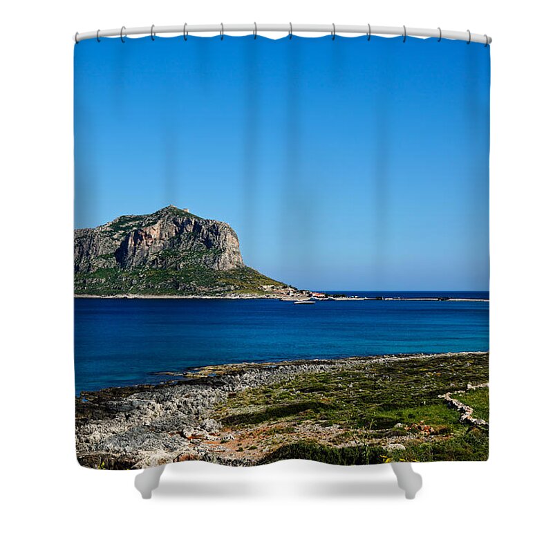 Ancient Shower Curtain featuring the photograph Monemvasia by Constantinos Iliopoulos
