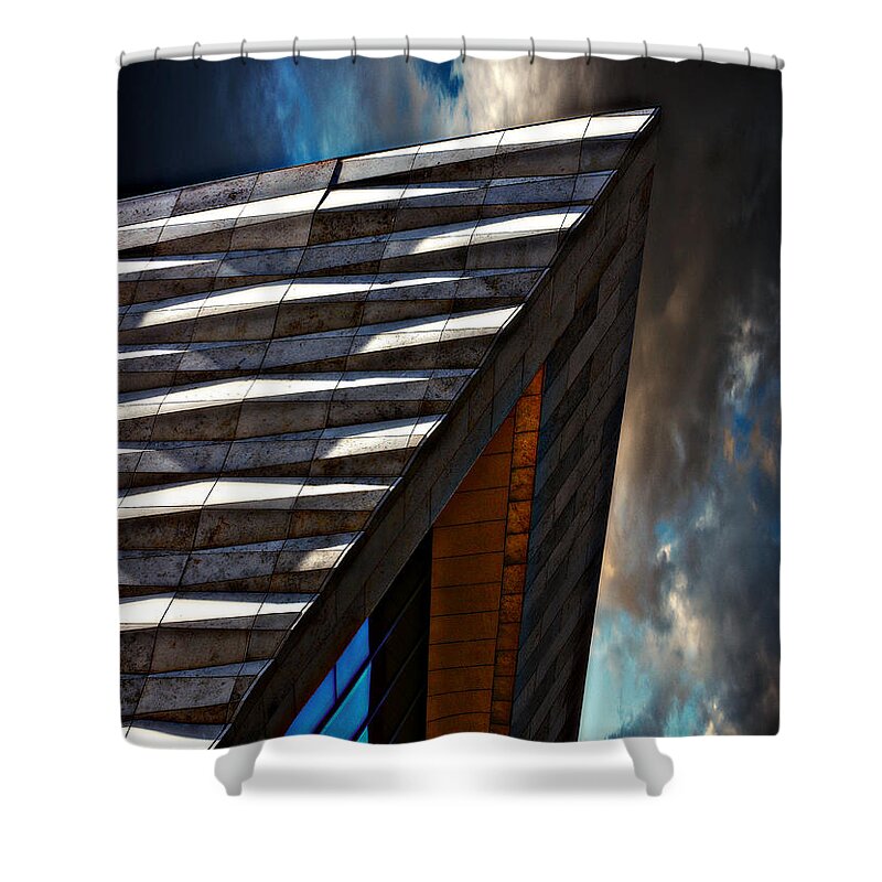 Liverpool Shower Curtain featuring the photograph Museum Of Liverpool by Meirion Matthias