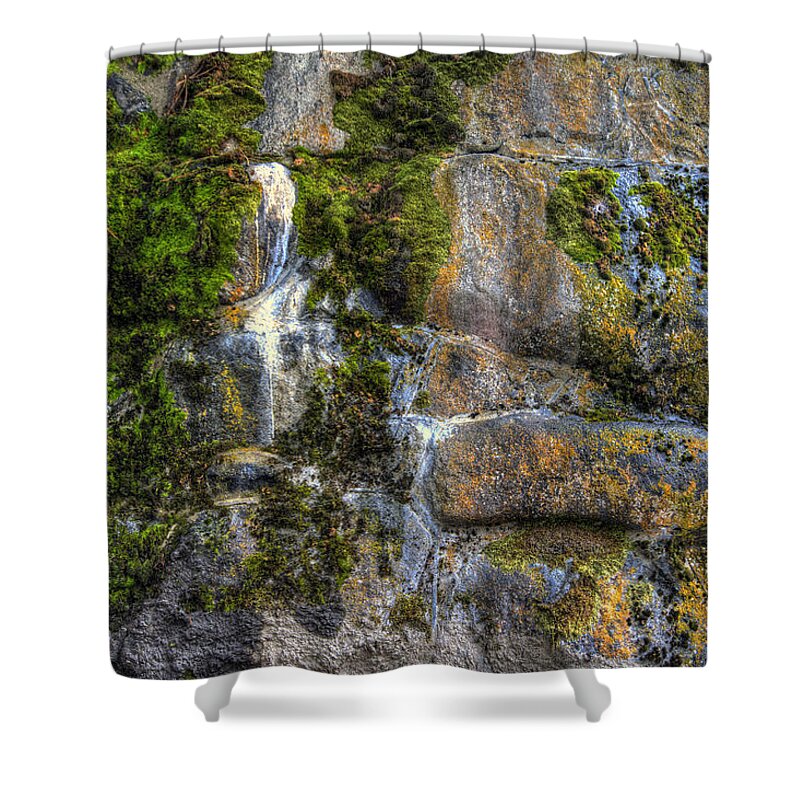Hdr Shower Curtain featuring the photograph Nature's Abstract by Brad Granger