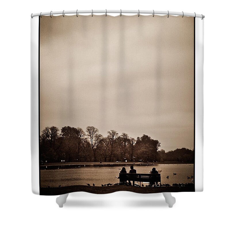 Autumn Shower Curtain featuring the photograph Peace by Lenny Carter