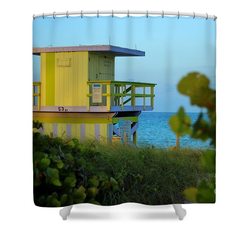 Rescue Shower Curtain featuring the photograph Rescue by Rene Triay FineArt Photos
