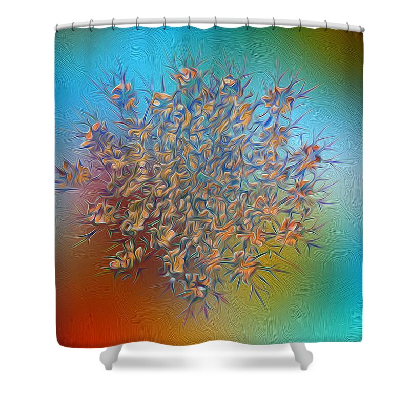 Plant Shower Curtain featuring the photograph Reticulated Glory by Bill and Linda Tiepelman