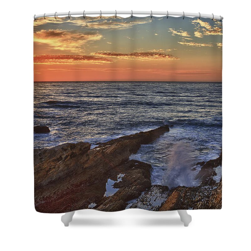 Californa Shower Curtain featuring the photograph Rocky Paradise by Beth Sargent