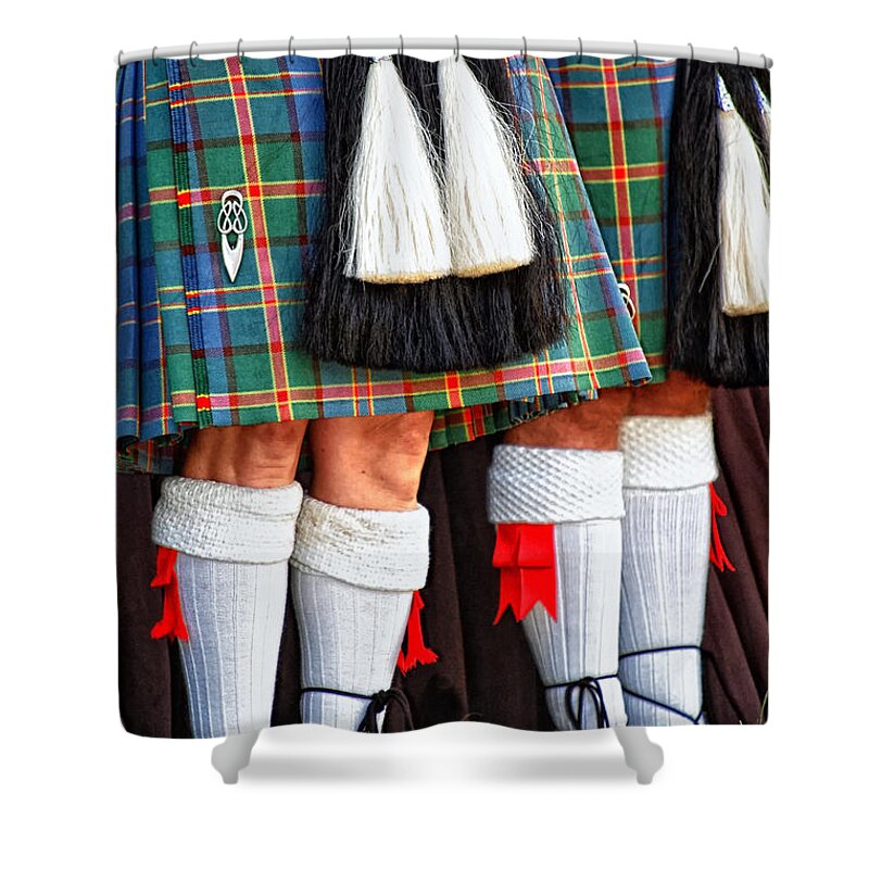 Scottish Shower Curtain featuring the photograph Scottish Festival 4 by Dawn Eshelman