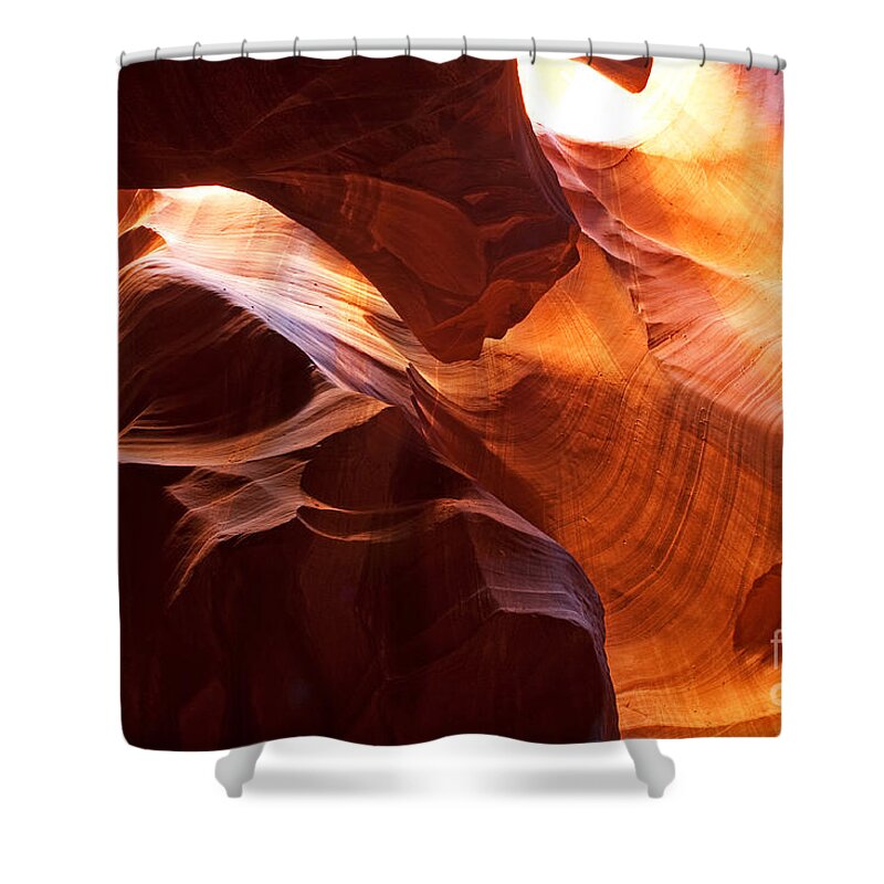 Arizona Shower Curtain featuring the photograph Shades of Reflections by Bob and Nancy Kendrick