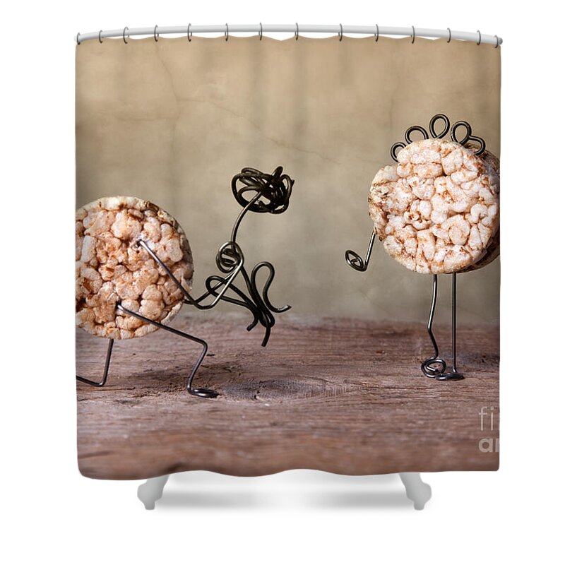 Body Shower Curtain featuring the photograph Simple Things 06 by Nailia Schwarz