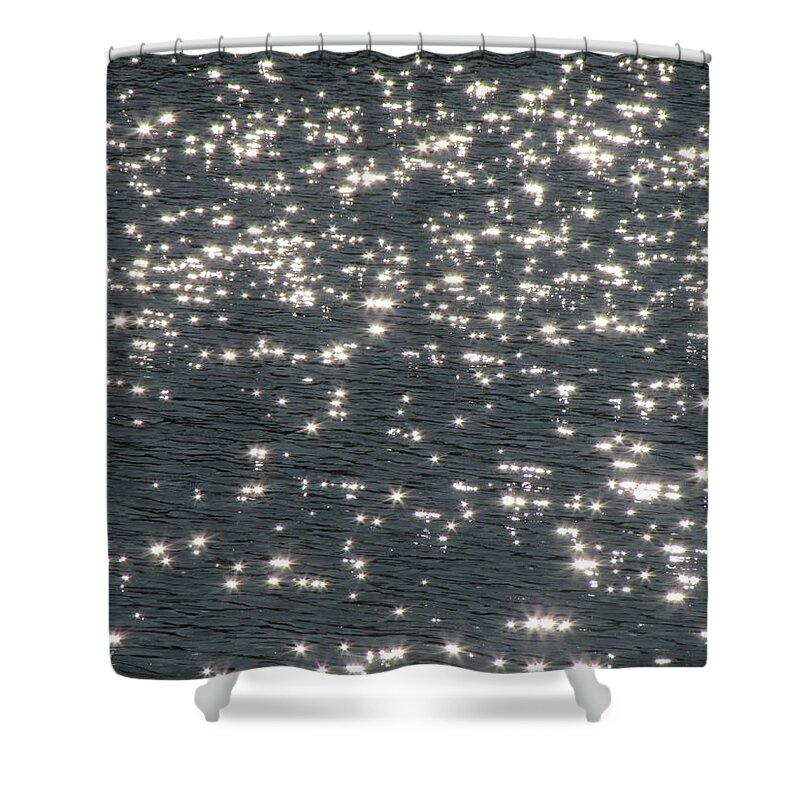 Shining Water Shower Curtain featuring the photograph Shining Water by Maciek Froncisz